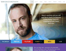 Tablet Screenshot of markdavidchristenson.com